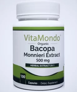 Organic Bacopa Monnieri Supplement Capsules