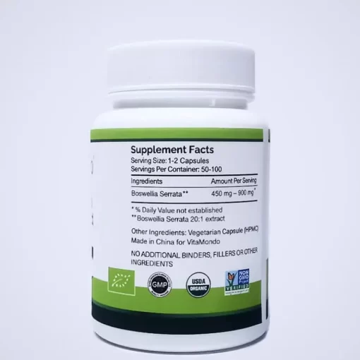 Boswellia Serrata Supplement 500 mg * 100 Capsules – Resin, Anti-Inflammatory - Image 3