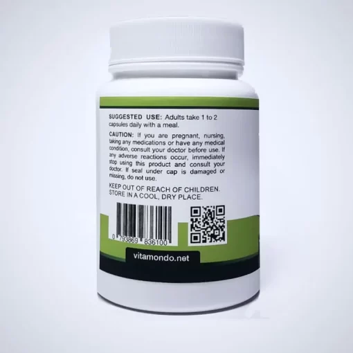 Organic Fo-Ti Root (Ho Shou Wu) 500mg * 100 Caps – Energy, Vitality Support - Image 3