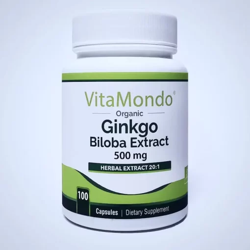 Organic Ginkgo Biloba Capsules