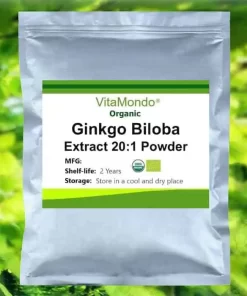 Organic Ginkgo Biloba Extract 20x Powder