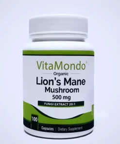 Organic Lions Mane Mushroom Capsules