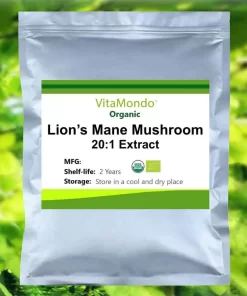 Organic Lions Mane Mushroom Extract Powder