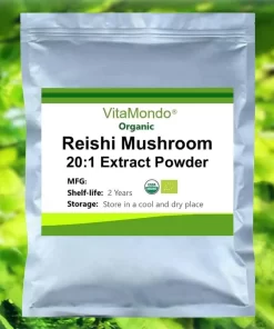 Organic Reishi Mushroom Extract 20x Powder