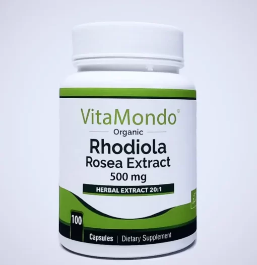 Organic Rhodiola Rosea Capsules