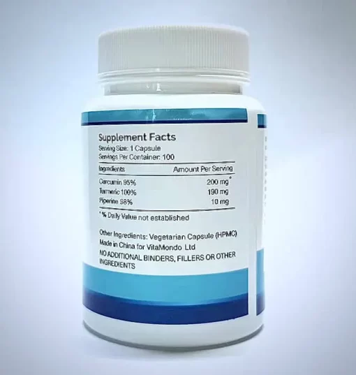 Premium Curcumin 400mg * 100 Caps – Joint & Antioxidant Support - Image 3